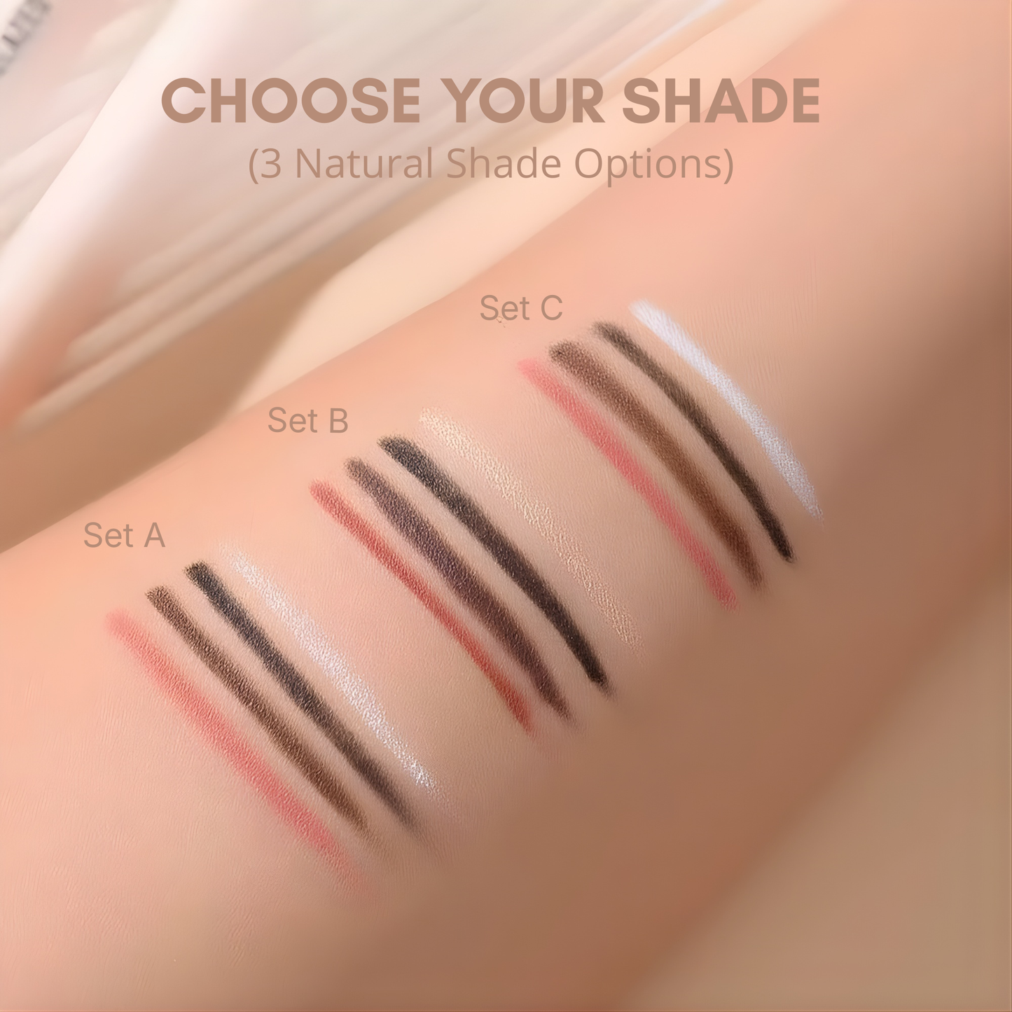 4-in-1 Beauty Pen | Eyeliner, Brow, Lip & Highligh