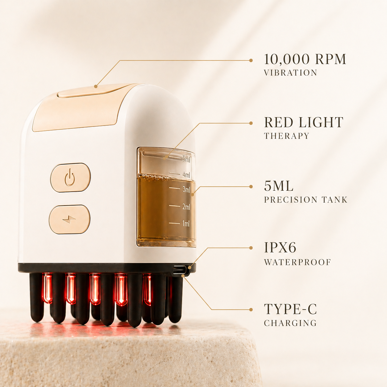 Nuvelor Scalp Ritual Massager