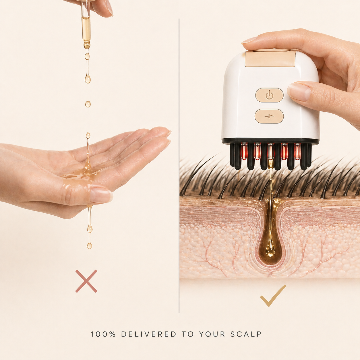 Nuvelor Scalp Ritual Massager
